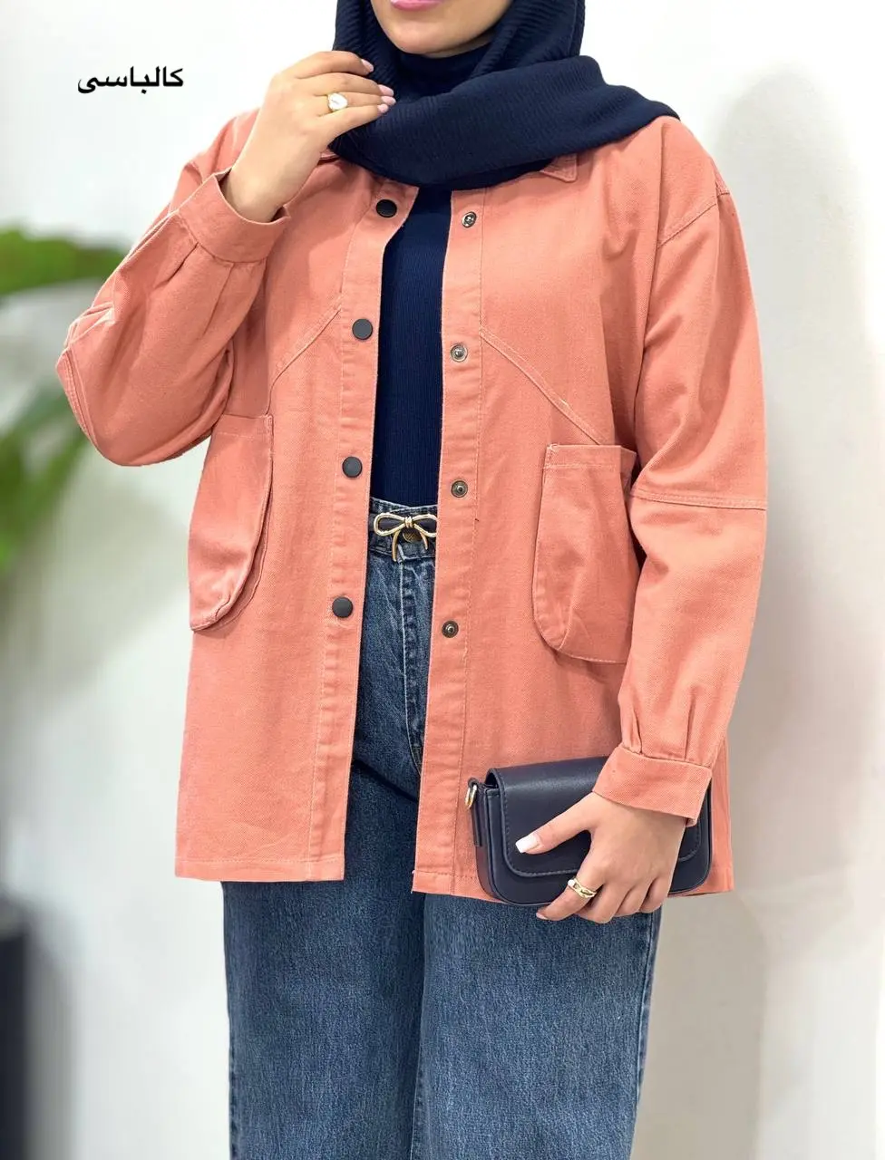 کت کتان پاییزه مانیا